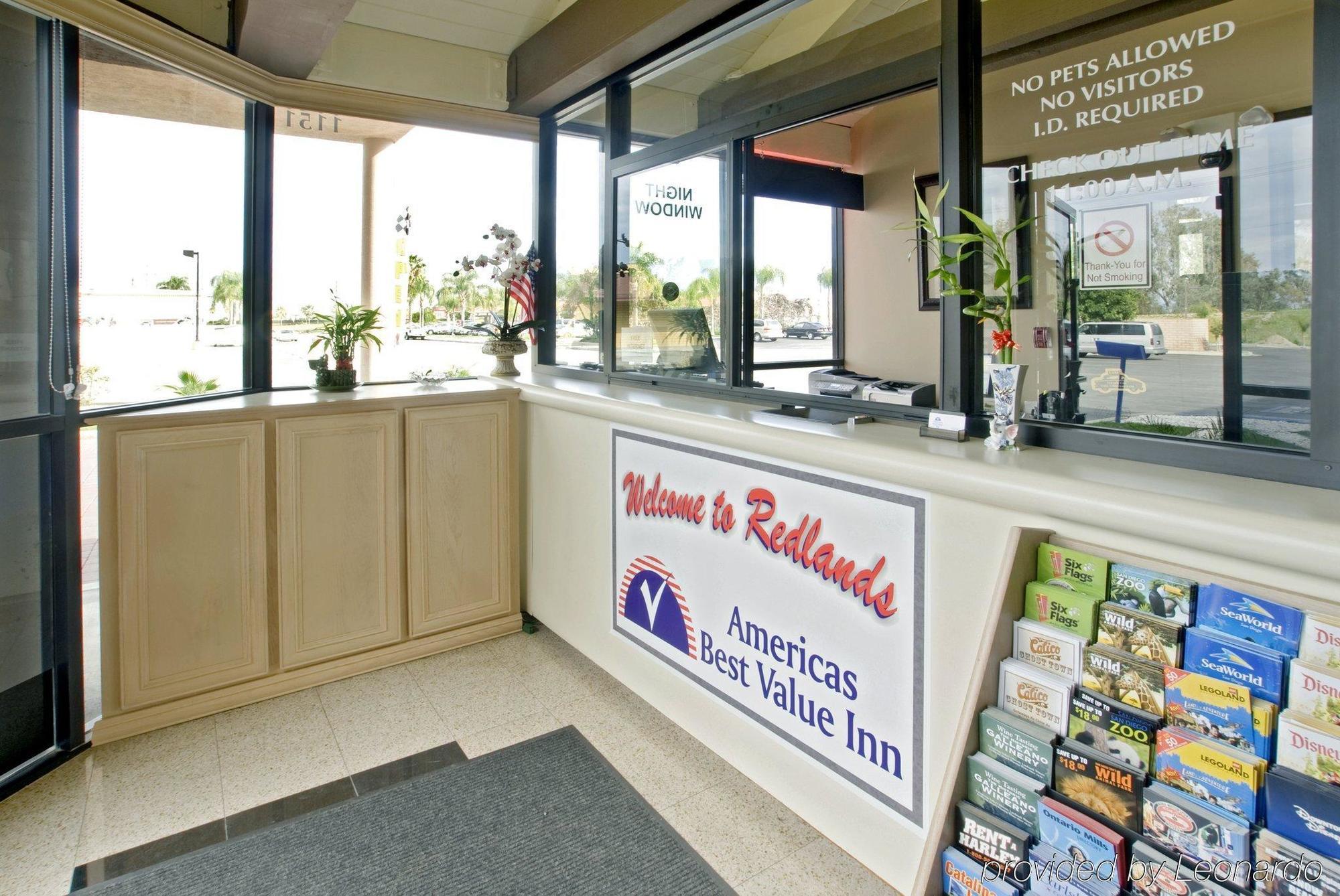 Americas Best Value Inn Redlands San Bernardino Interiør bilde
